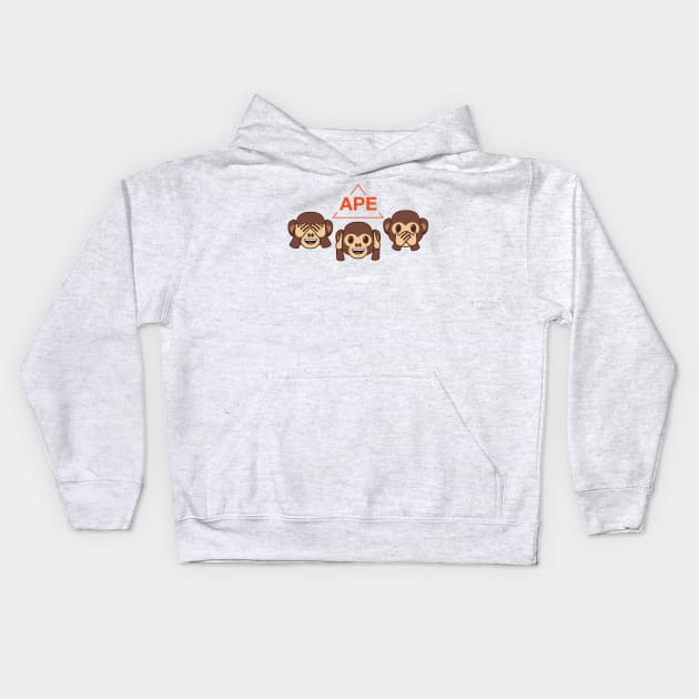 $APE Kids Hoodie by Moe Tees